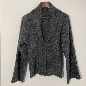 Gap Bell Sleeve Cardigan - Gray S